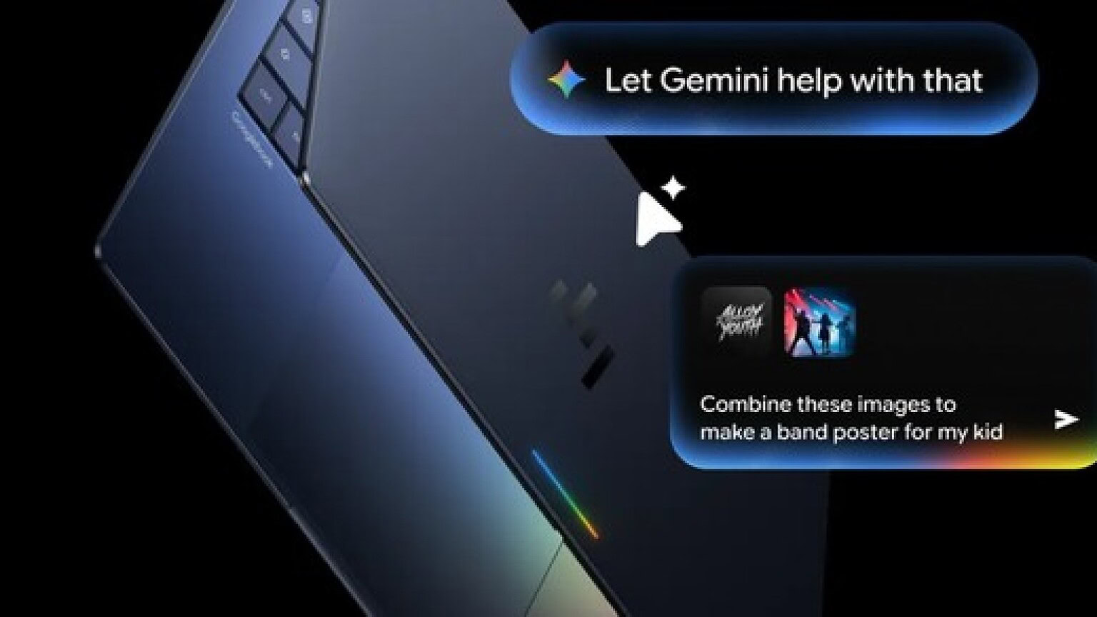 Googlebook, il portatile Google con Gemini nel sistema