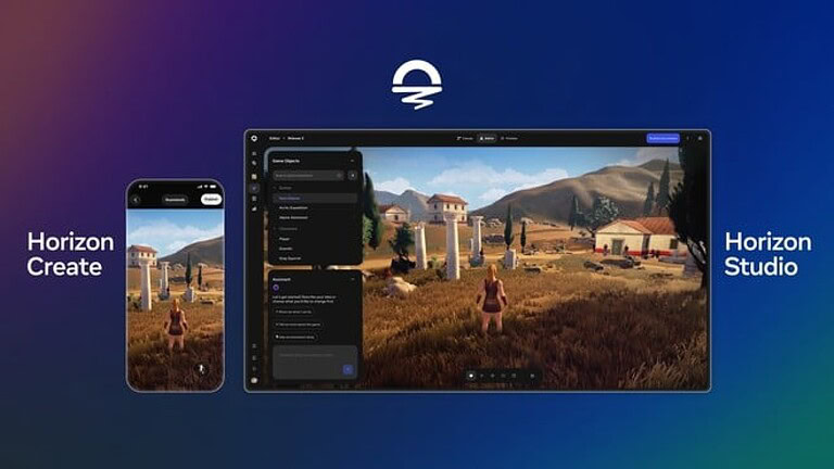 Horizon Create: Meta trasforma un'idea in un videogioco con l'AI