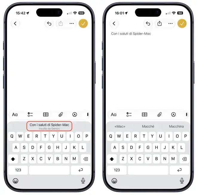 iOS 27 scorciatoia tastiera 