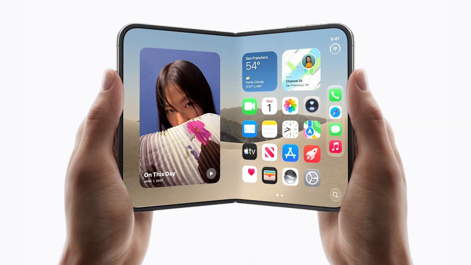 iPhone Duo, il design nasce da un semplice taccuino di carta