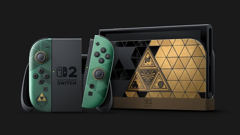 Nintendo Switch 2, l'edizione speciale per i 40 anni di Zelda - Nintendo Switch 2 Zelda