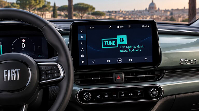 Stellantis e TuneIn: oltre 100.000 radio in auto senza smartphone