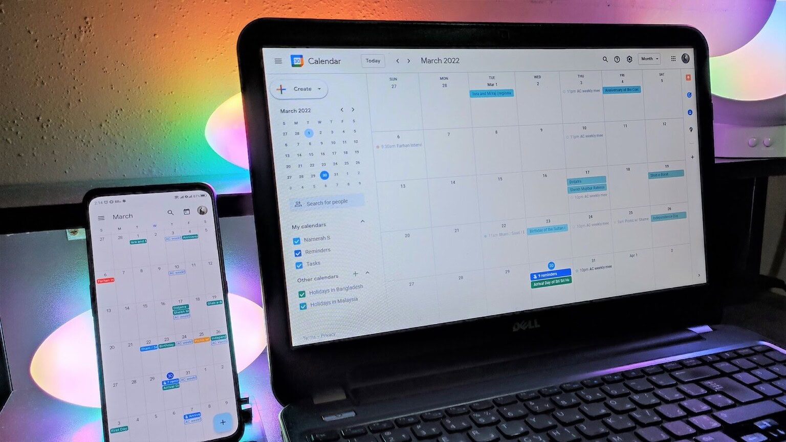 Google Calendar aggiunge il terzo fuso orario con etichette