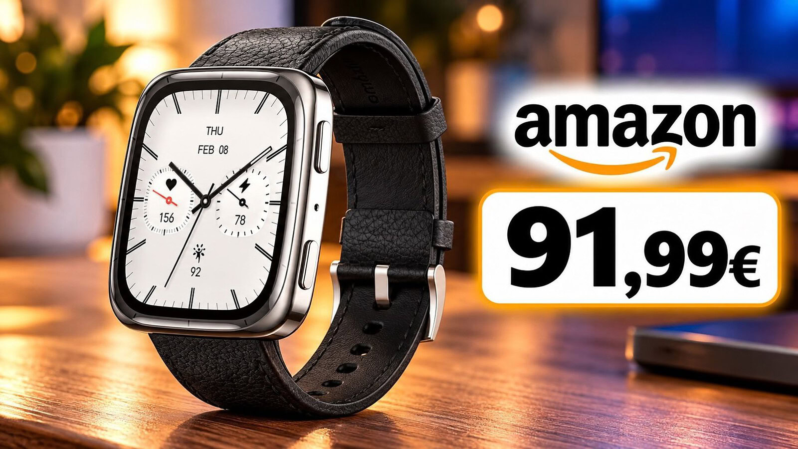 Amazfit Active 2 al minimo storico: mappe offline a 87,39 euro