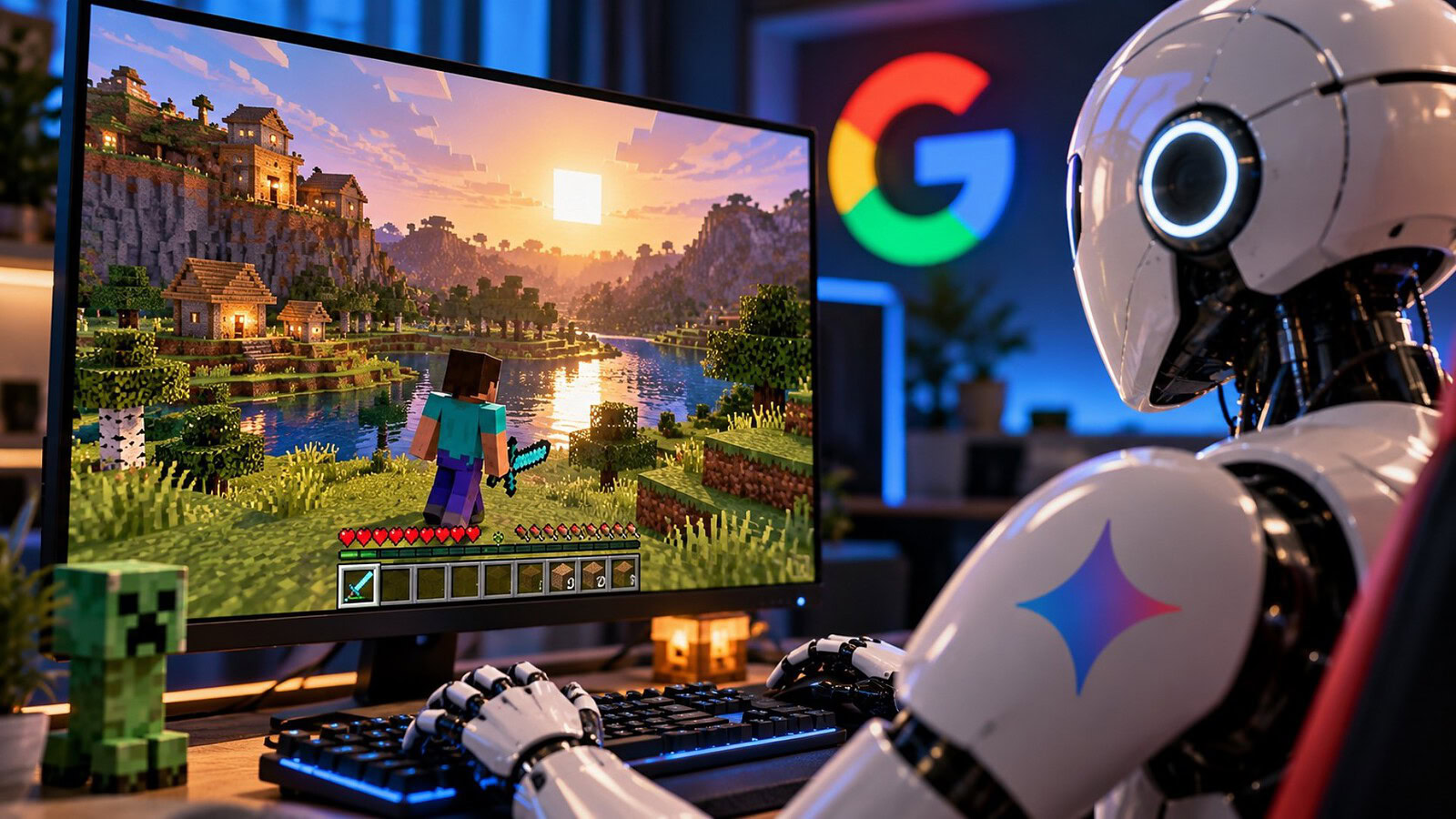 Gemini 4 batte Minecraft senza aiuto umano: 605 morti in 27 ore