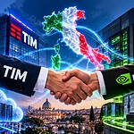 TIM e NVIDIA, arriva in Italia la piattaforma per l'AI sovrana