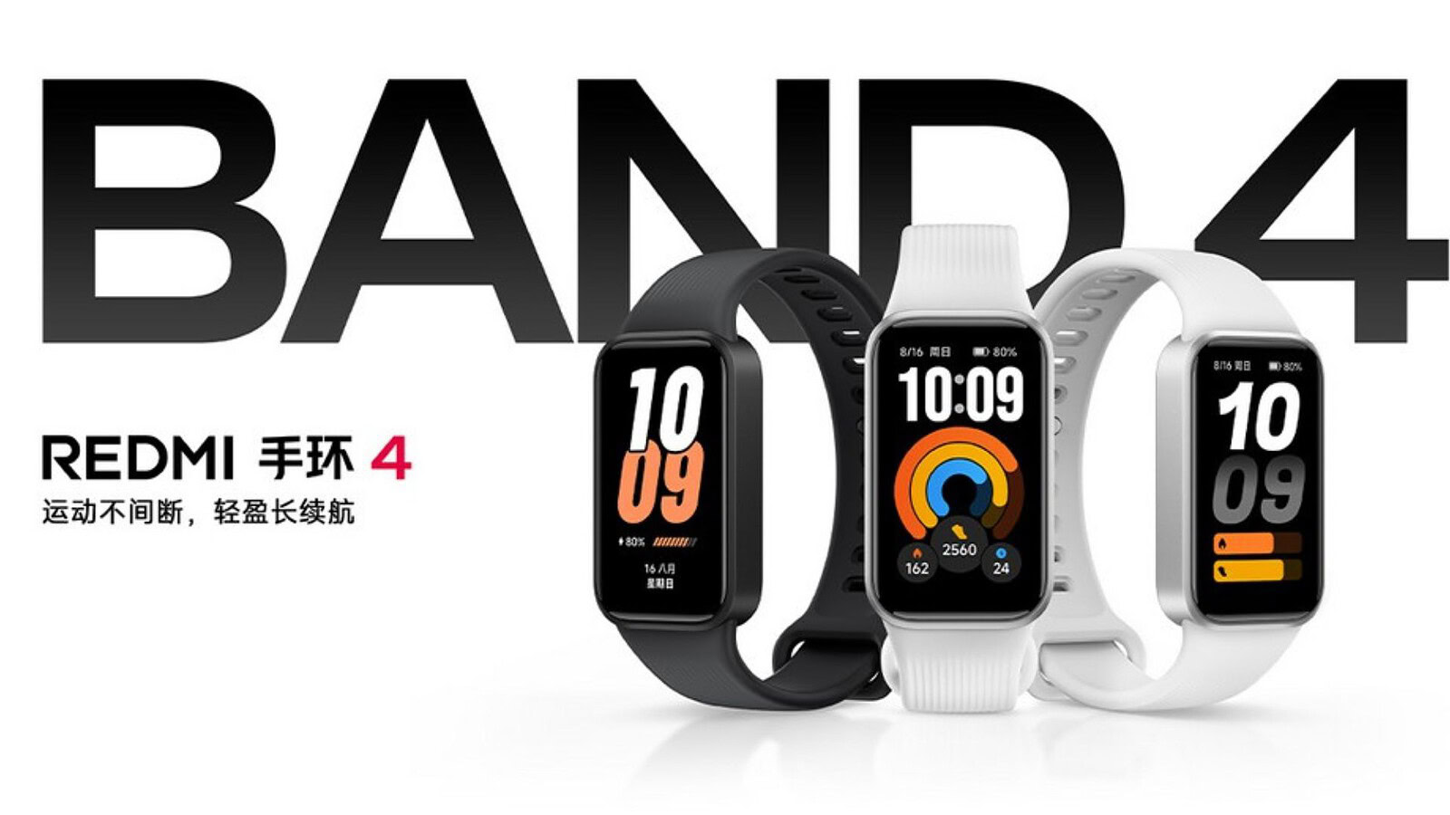 Redmi Band 4 ufficiale in Cina: batteria fino a 21 giorni
