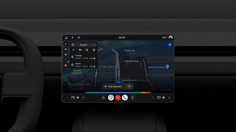 Android Automotive e Google Built-in