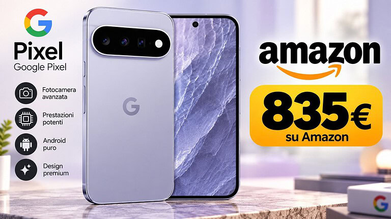 Google Pixel 11 scende a 835 euro: è il primo sconto su Amazon