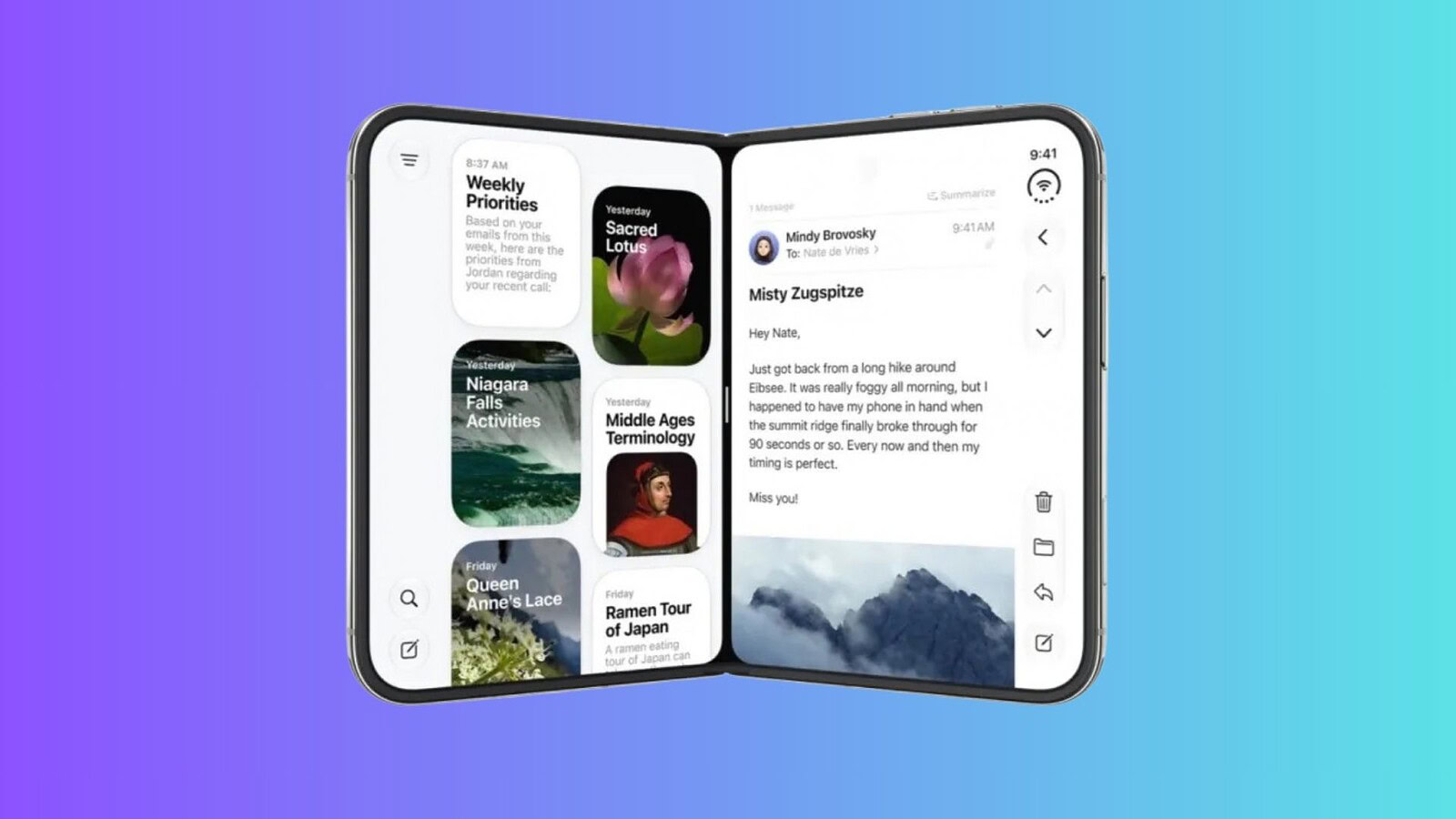 iPhone Duo, Apple: strato sostituibile per ridurre la piega del display