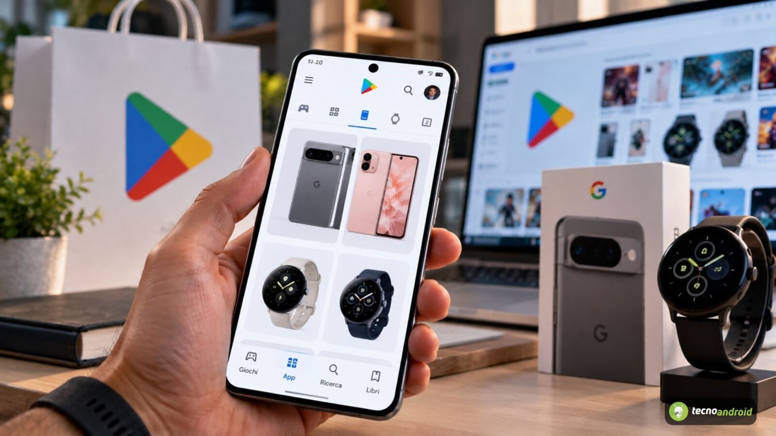 Google Play Store, arriva la sezione per acquistare smartphone