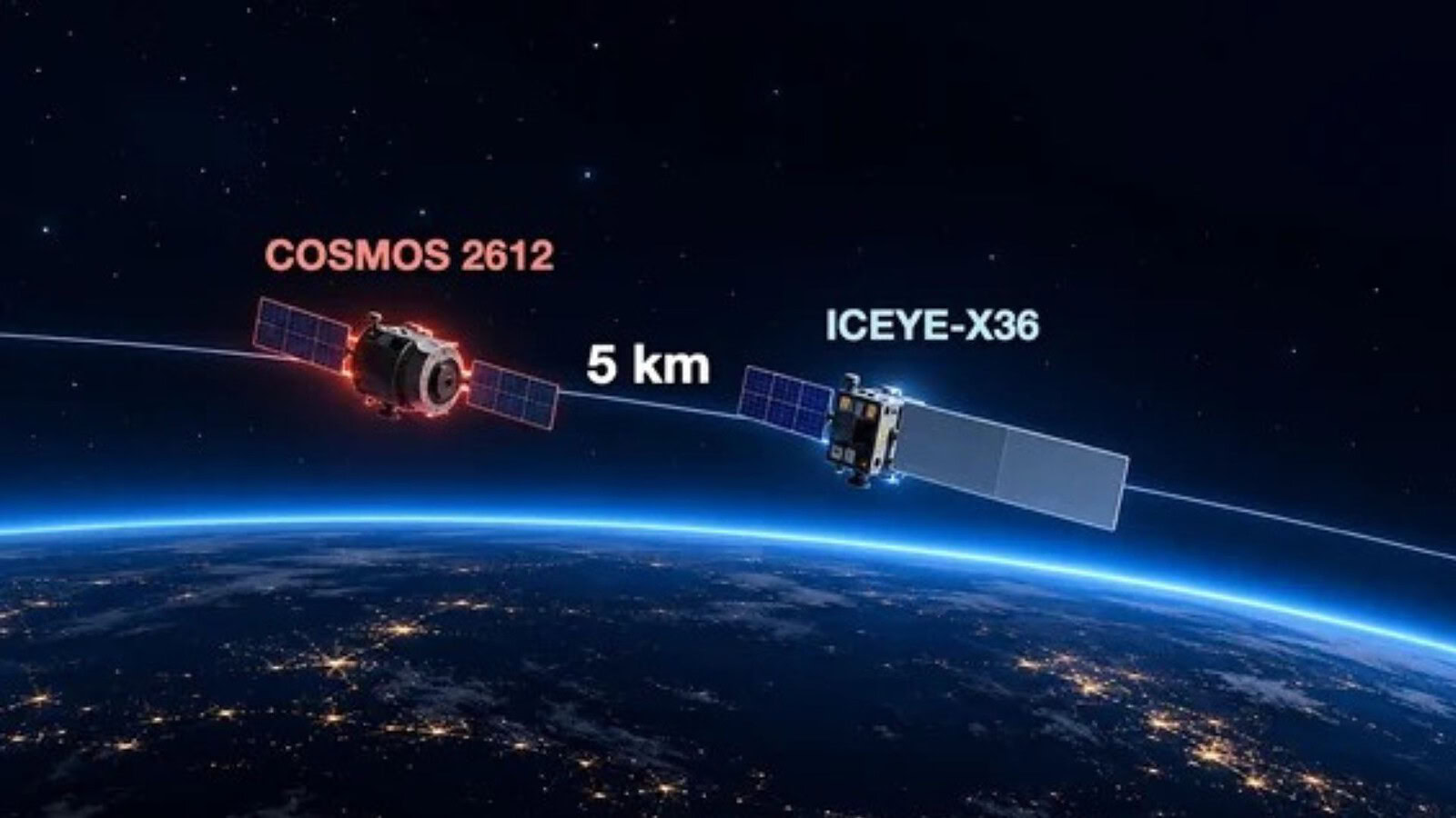 Kosmos 2612 si avvicina a un satellite USA usato per l'Ucraina