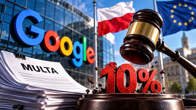 Google rischia una multa fino al 10% del fatturato in Polonia