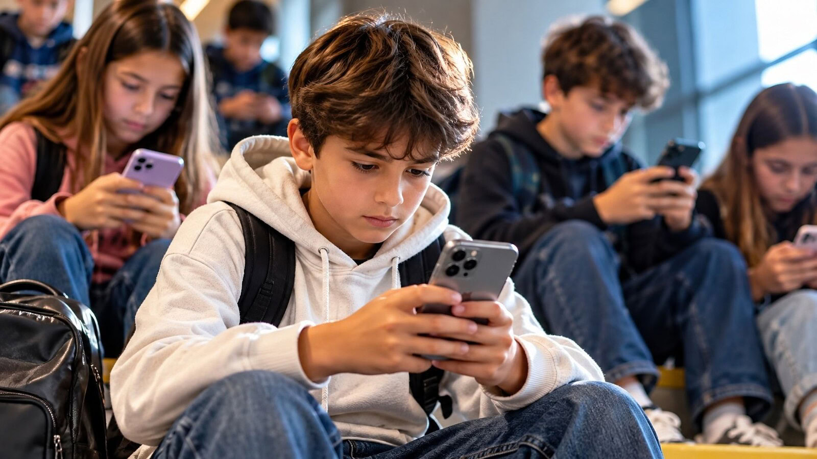 Smartphone ai bambini: a 12 anni lo ha già il 90,7% dei ragazzi