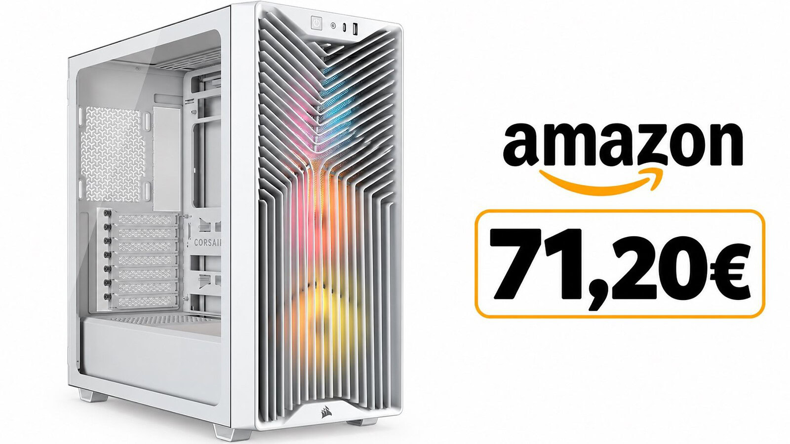 Corsair 3200D al minimo storico su Amazon: 71,20€ con tre ventole