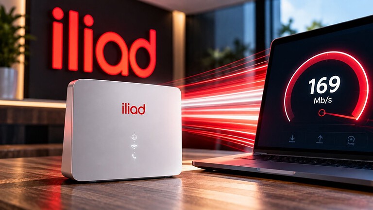 Iliad è il provider broadband più veloce d'Italia per SpeedGeo