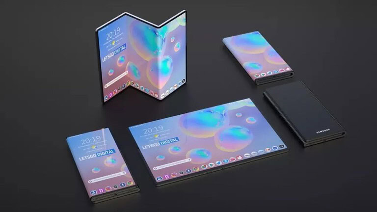 Samsung, nel 2027 sei modelli di smartphone: pieghevoli e uno schermo arrotolabile
