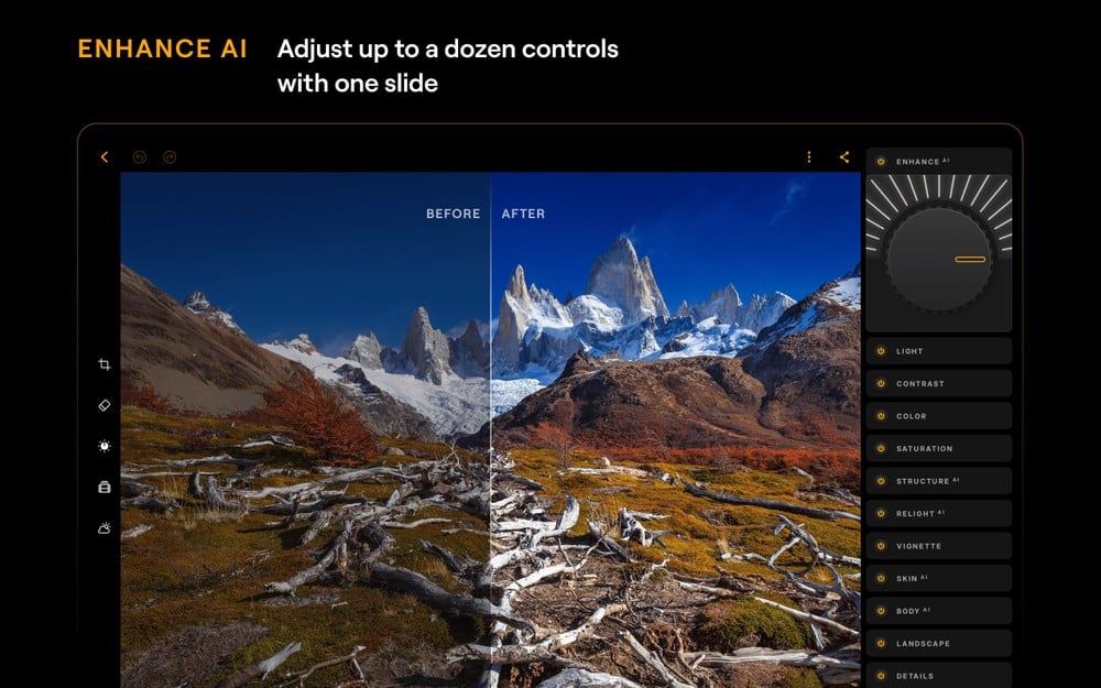 Luminar su Googlebook Luminar su Googlebook: fotoritocco con IA e supporto Continue On