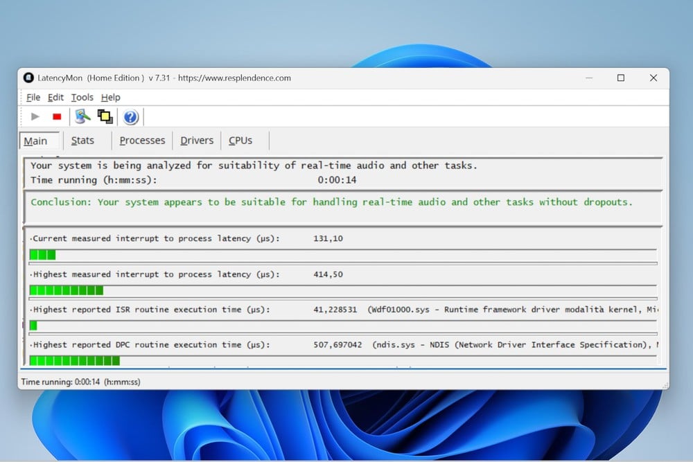 Windows 11, LatencyMon: il tool gratuito che svela perché il PC rallenta