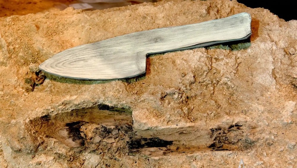 utensili Neanderthal - dettaglio Utensili Neanderthal in legno: la stampa 3D li riporta in vita