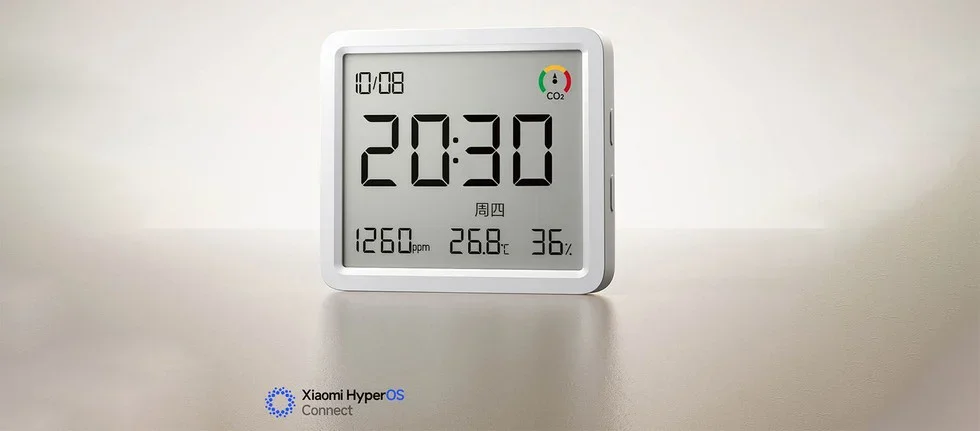 Xiaomi Mijia 3 Pro Xiaomi Mijia 3 Pro: il termoigrometro ora misura anche la CO2