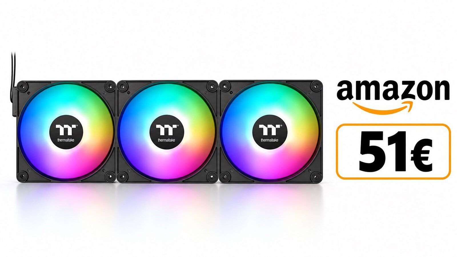 Thermaltake EX Reverse ARGB al minimo storico su Amazon a 51 euro