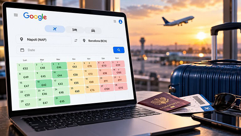 Google Flights: per l'estate conviene prenotare 21 giorni prima