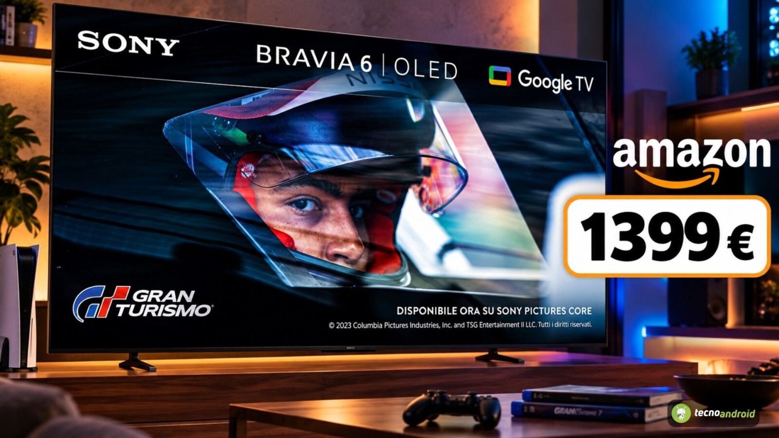 Sony BRAVIA 6 da 65 pollici cala a 1.399€ su Amazon: OLED senza chip XR