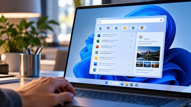 Windows 11, la ricerca diventa un centro di controllo con l'IA