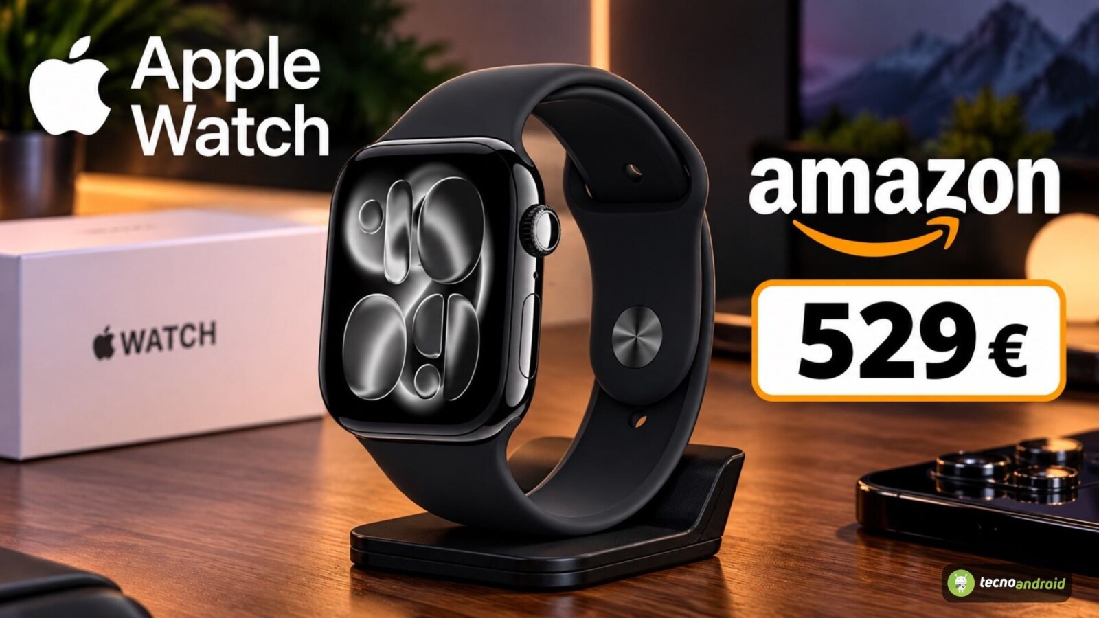 Apple Watch Series 11 Cellular a 529€ su Amazon: sconto di 80€