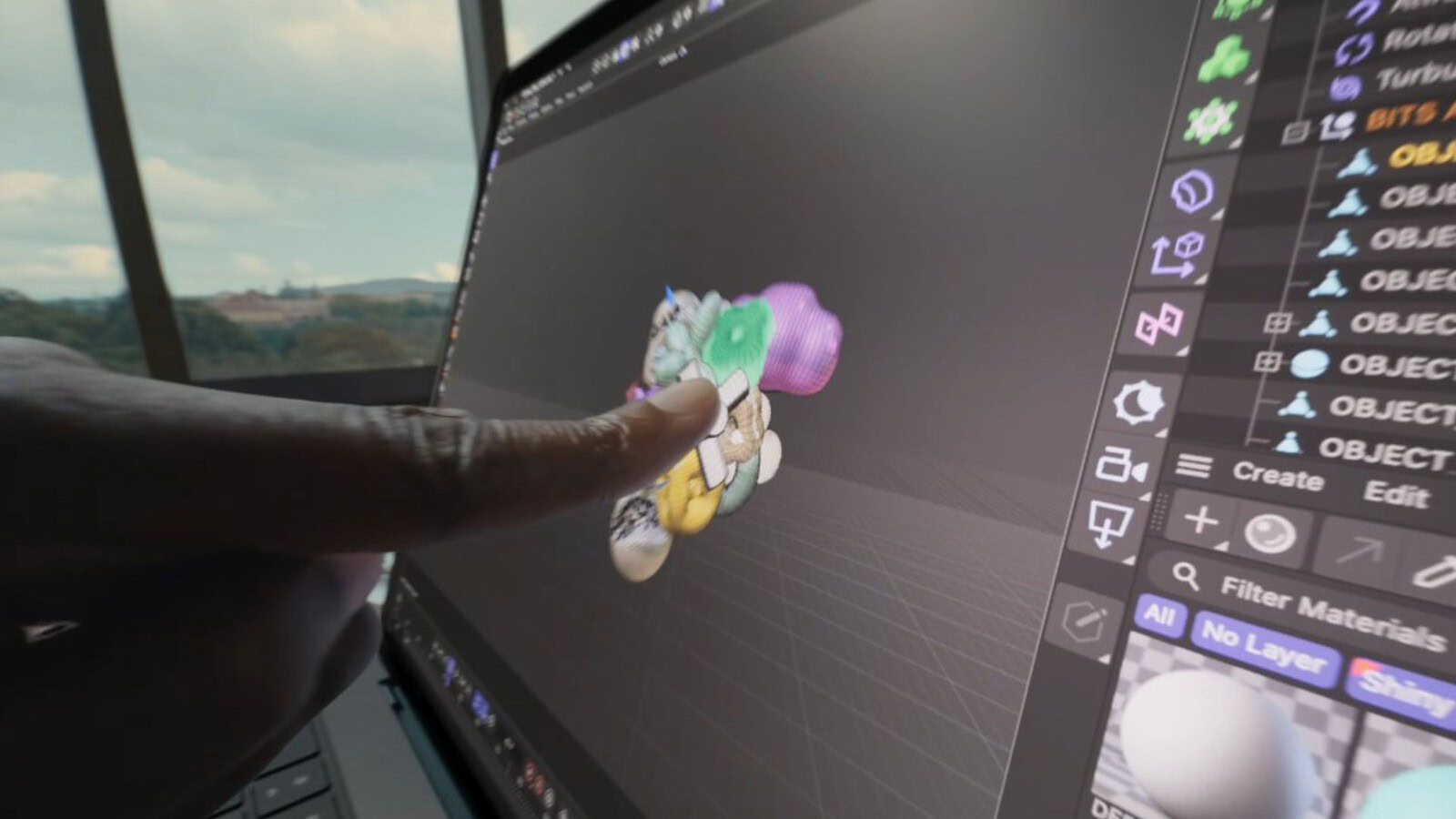 MacBook Pro con schermo touch