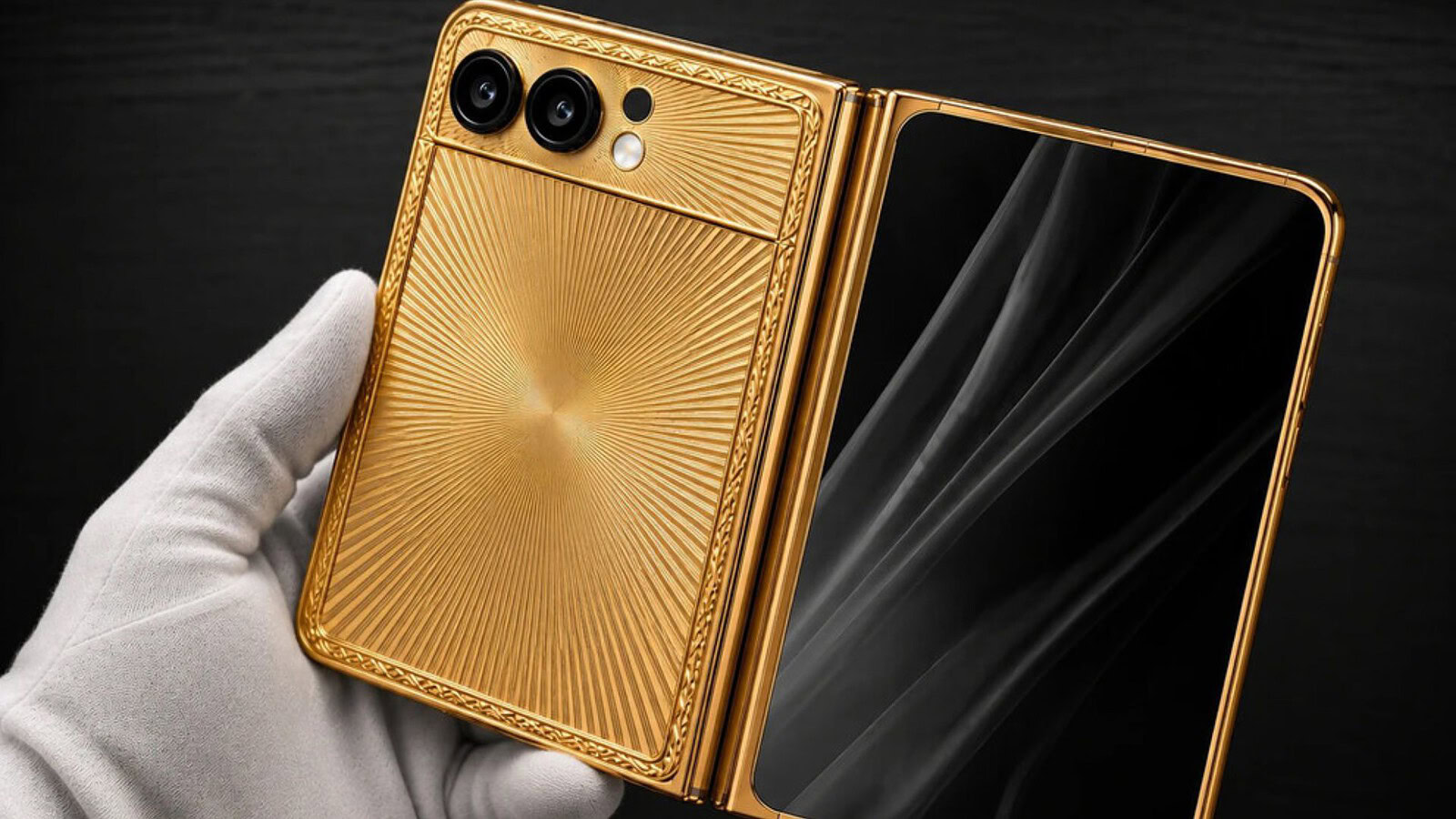 iPhone Duo in oro 24K