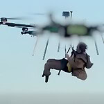 Evacuazione con drone in Ucraina