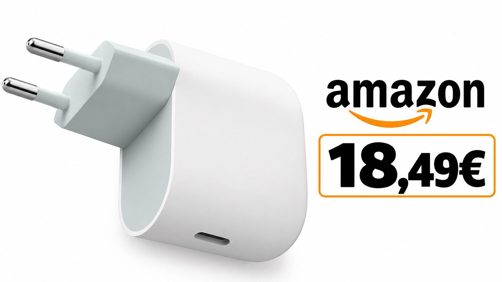 Caricatore Google 45 W a 18,49 euro su Amazon