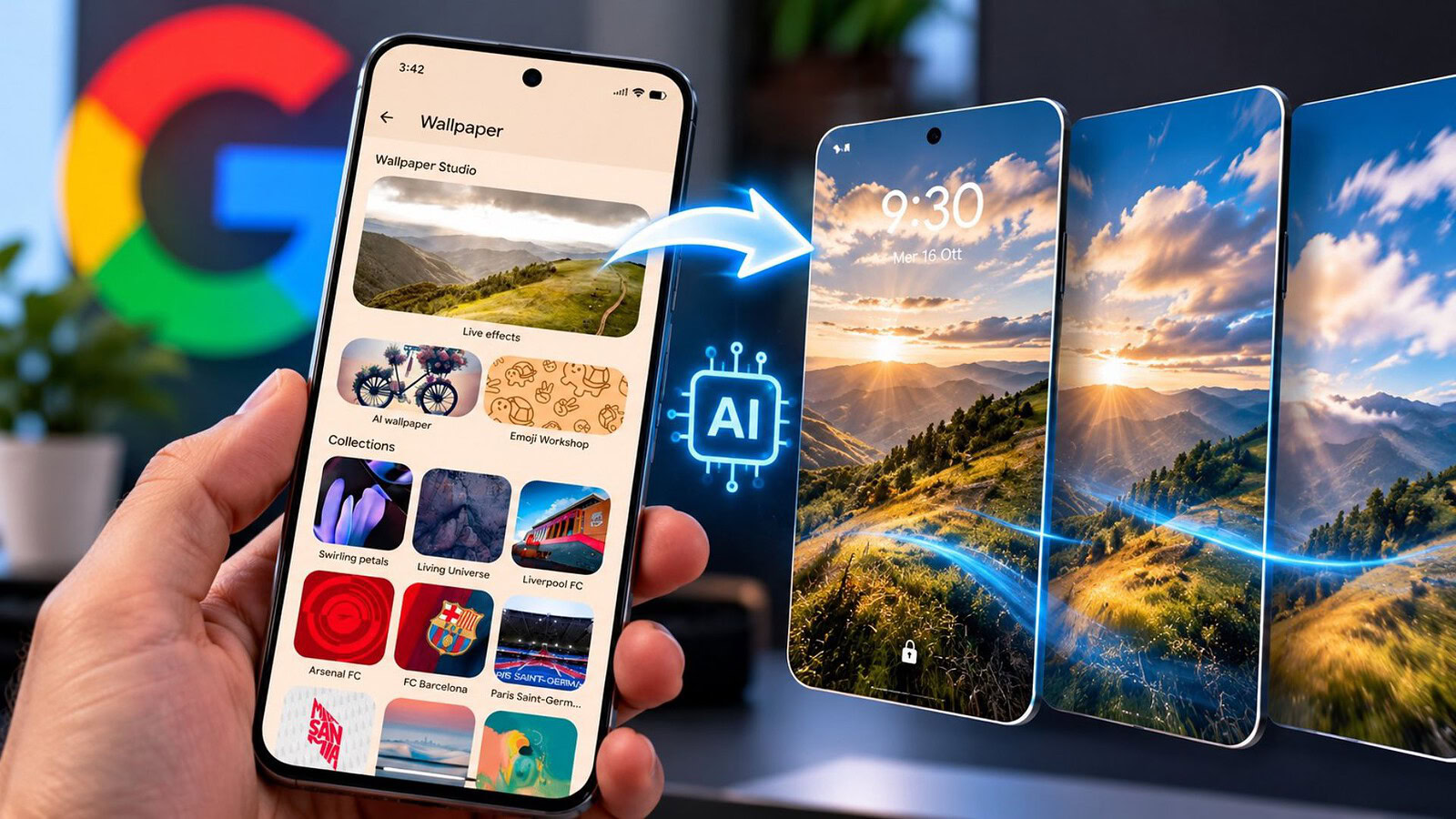 Google Pixel, l'IA potrebbe trasformare le foto in sfondi animati