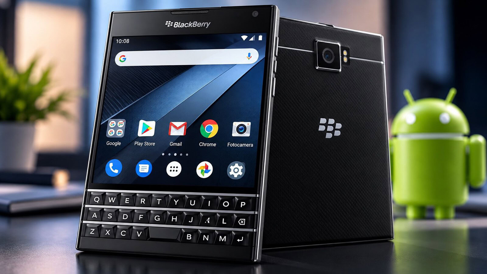 BlackBerry Passport rinasce con Android 14: preordini a 376 euro