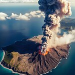 Supervulcano Kikai: cosa accadde a chi sopravvisse 7.300 anni fa