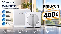 ECOVACS WINBOT W2S OMNI al minimo storico su Amazon: 400,99€