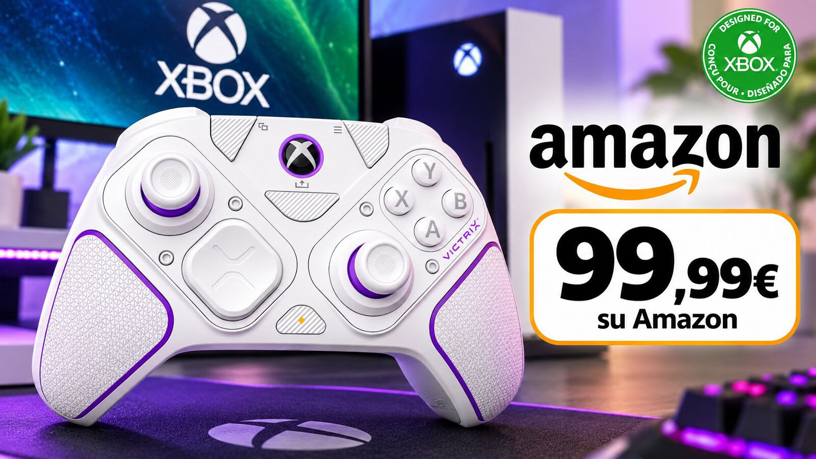 PDP Victrix Pro BFG dimezzato: il pad modulare ora costa 99,99€ su Amazon
