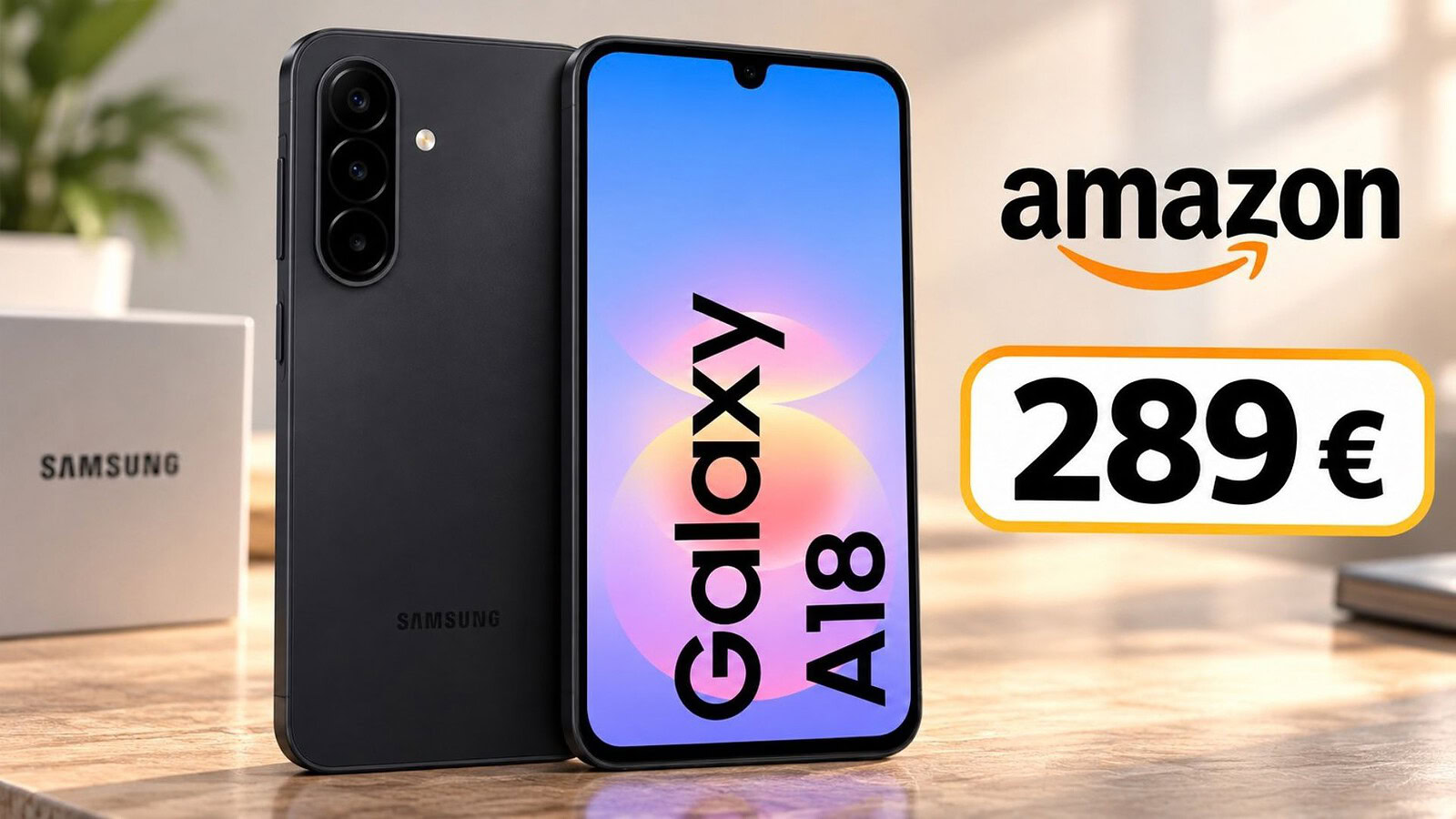 Samsung Galaxy A18 scende a 229 euro su Amazon dopo due mesi