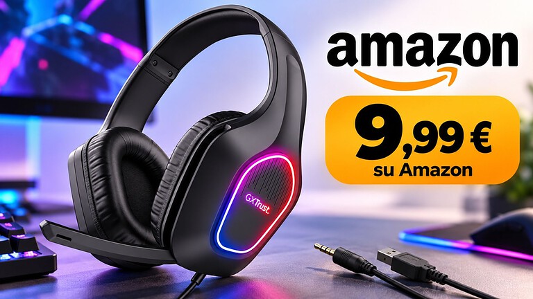 GXTrust Rayne a 9,99 euro, cuffie gaming al minimo storico