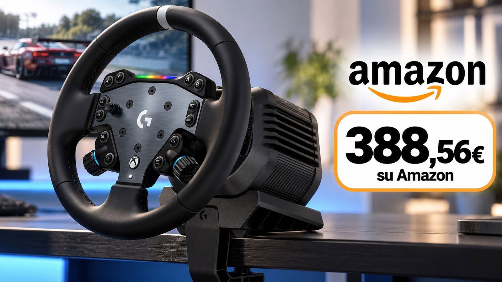 Logitech G RS50 per Xbox al minimo storico su Amazon: 338,56 €