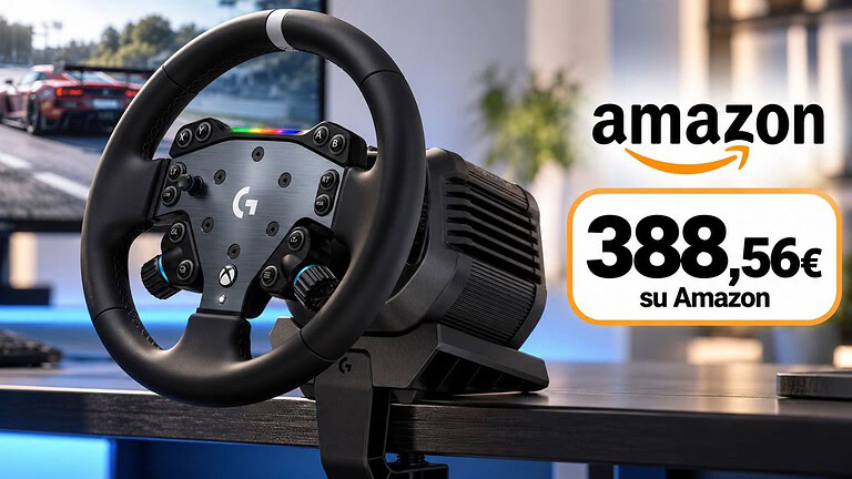 Logitech G RS50 per Xbox al minimo storico su Amazon: 338,56 €