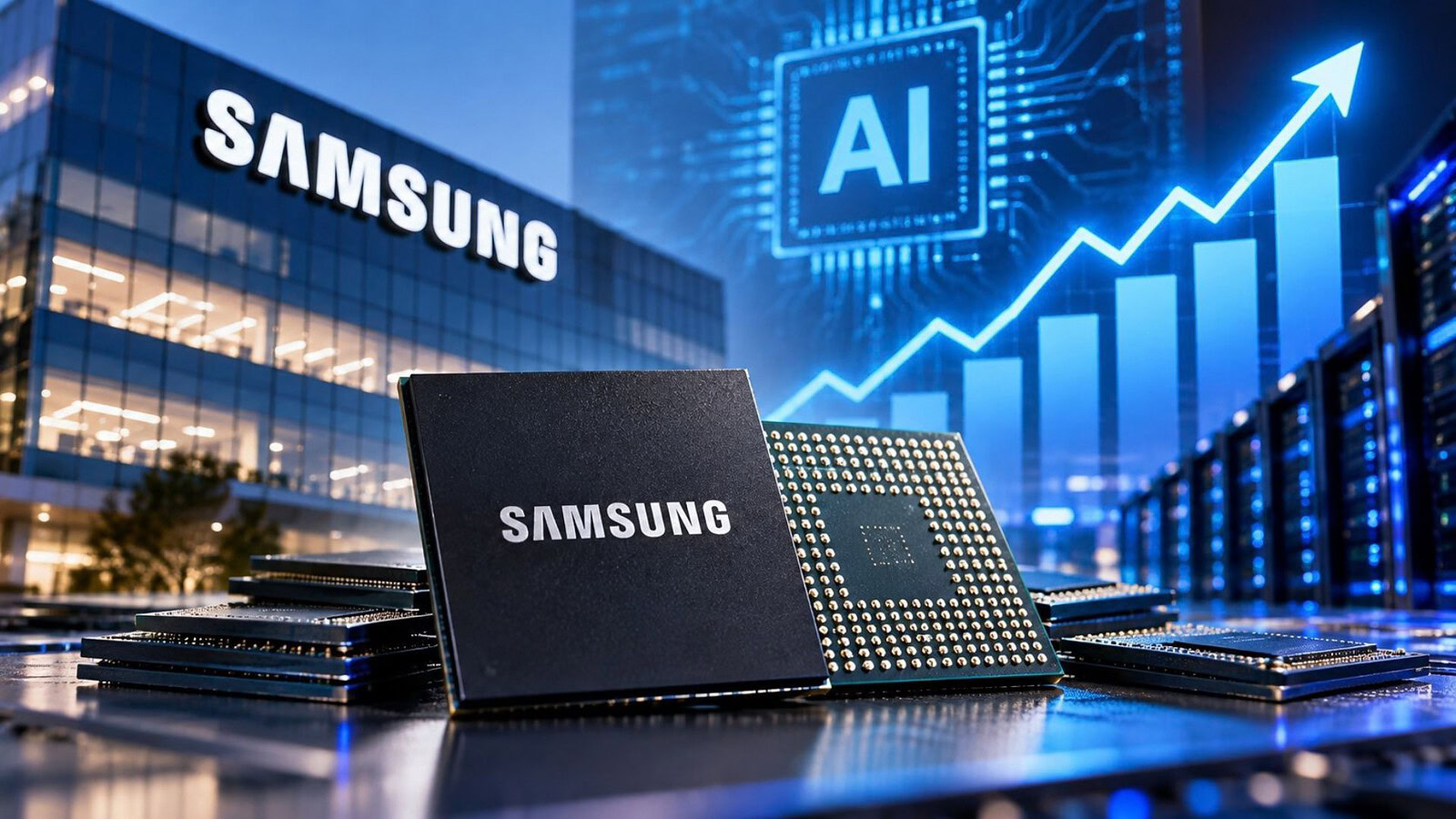 Samsung, utile stimato record di 69 miliardi con le memorie AI