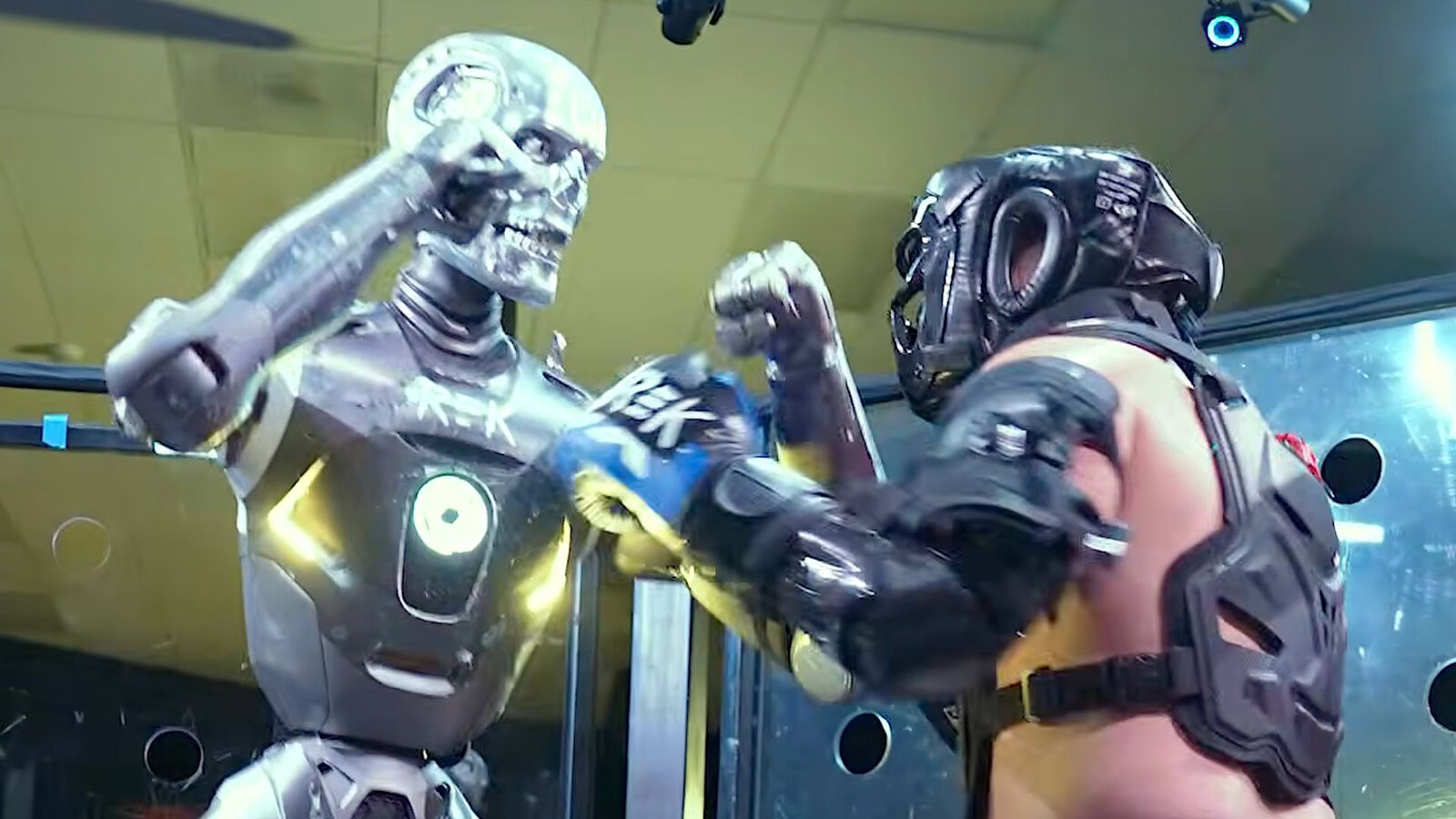 California robot contro umano