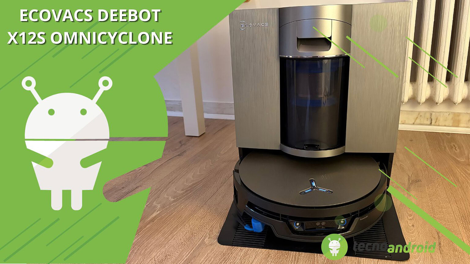 Copertina Ecovacs DEEBOT X12S OmniCylcone