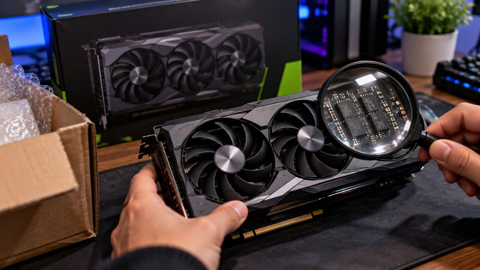 GeForce RTX 4090 falsa: GPU saldata e memoria GDDR6 camuffata