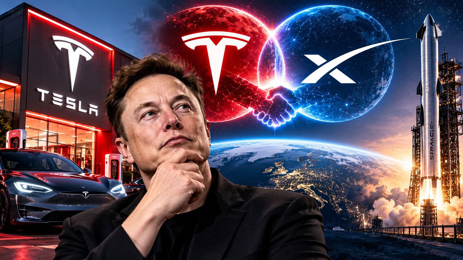 Tesla e SpaceX, Musk apre alla fusione: gruppo da 3.000 miliardi