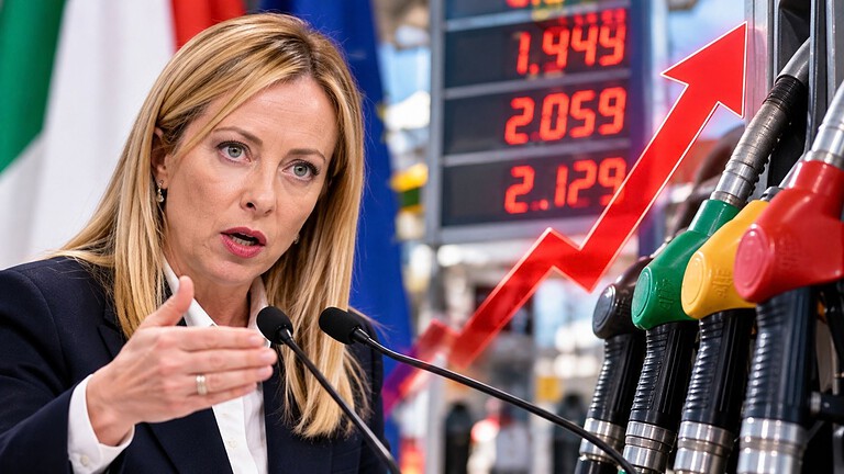 Accise mobili, Meloni valuta 170 milioni contro il caro diesel