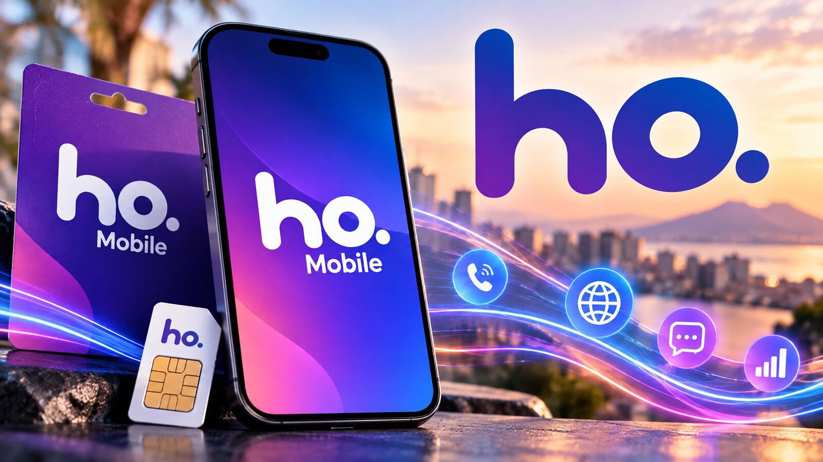 ho. Mobile: Fastweb deposita nuovi loghi anche in versione viola